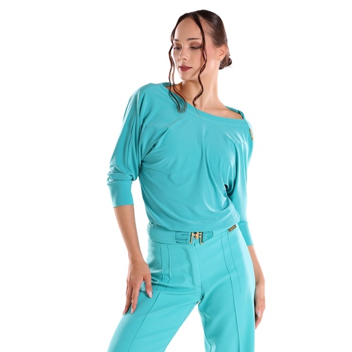 Damen-Tanzshirt „GINA“ von Maly Design lagune